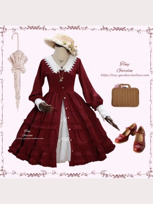 Lecia's Garden Country Classic Lolita Dress OP by Tiny Garden (TG16)